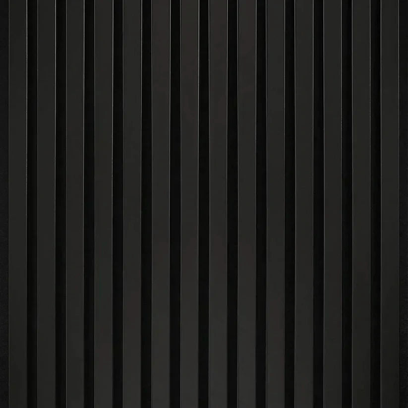 Painéis que imitam madeira com dimensões de 270 × 110 cm